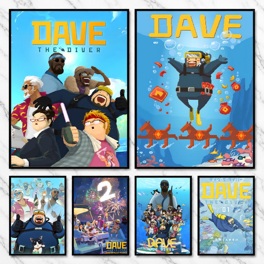 Dave the Diver – Poster zum Th – Office Quest Bewertung und Preis