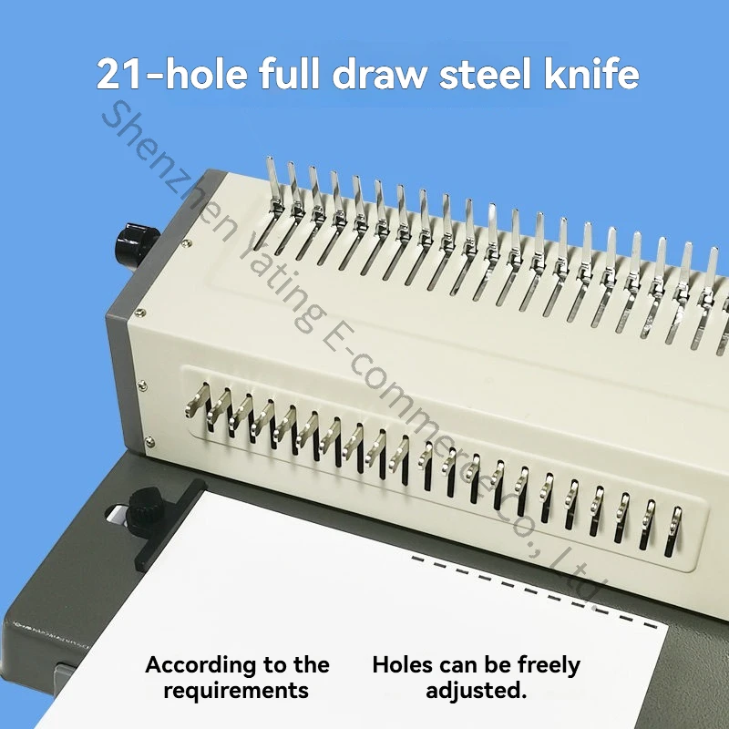 21-Loch-Kammbindemaschine, Ein – Binding Machine Comb Bewertung und Preis