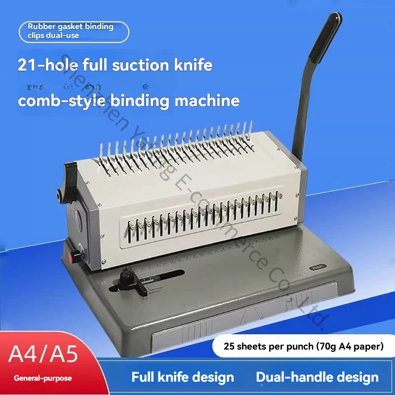 21-Loch-Kammbindemaschine, Ein – Binding Machine Comb Bewertung und Preis