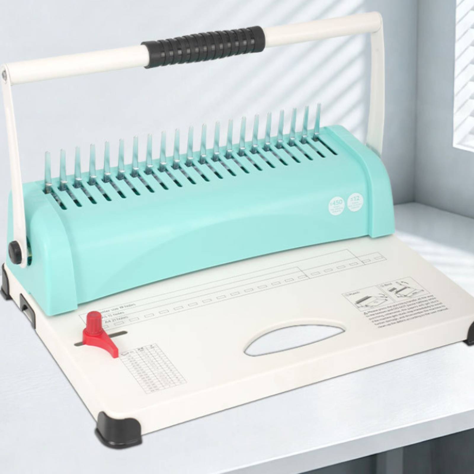 Desktop-Kammhefter Einfach zu  – Binding Machine Comb Bewertung und Preis